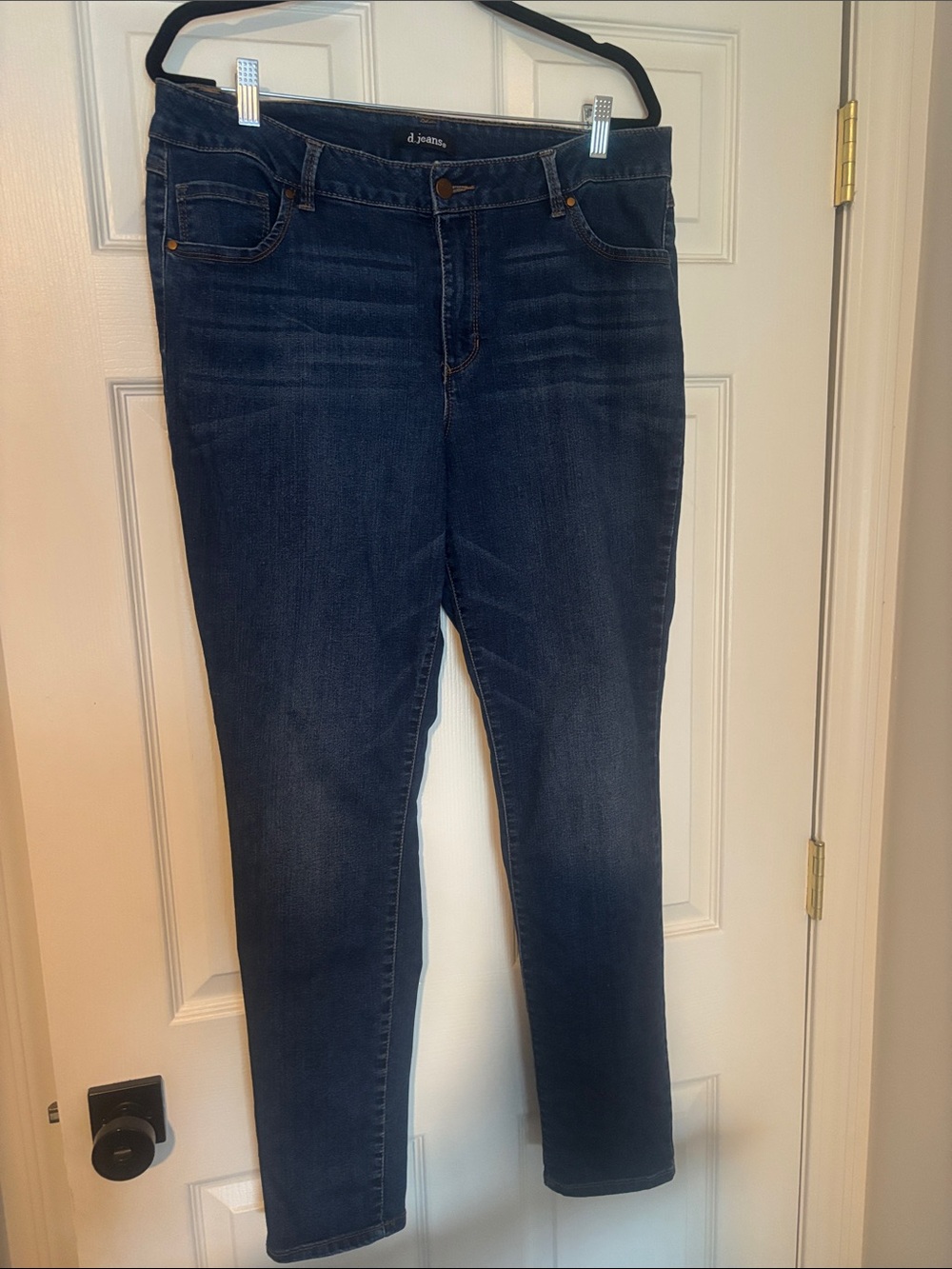d. jeans Dark Blue Skinny Stretch Jeans